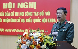 Giới thiệu Đại tướng Phan Văn Giang ứng cử đại biểu Quốc hội khóa XVI