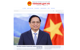 Cổng Thông tin điện tử Chính phủ: “Cầu nối thông tin” với thế giới