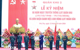 Tổng Bí thư, Chủ tịch nước Tô Lâm dự Lễ kỷ niệm 80 năm Ngày truyền thống Lực lượng vũ trang Quân khu 2