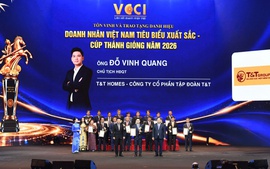 Phó Chủ tịch T&T Group Đỗ Vinh Quang được vinh danh Doanh nhân Việt Nam tiêu biểu - Cúp Thánh Gióng 2026