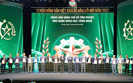 Vinh danh 96 gương mặt nông dân tiêu biểu trong 40 năm Đổi mới