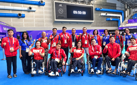 Asian Para Games 5: Vận động viên Việt Nam vượt qua giới hạn của người khuyết tật