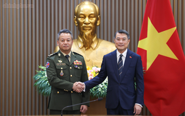 Thủ tướng Lê Minh Hưng: Tạo điều kiện thuận lợi nhất cho hợp tác giữa Quân đội Việt Nam và Campuchia