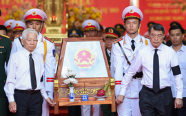 Trang nghiêm lễ viếng, truy điệu và an táng 731 hài cốt liệt sĩ tại TPHCM