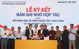 Vĩnh Long ký kết hợp tác với Microsoft