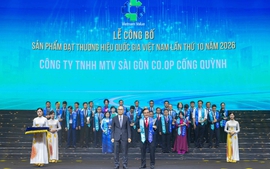 Co.opmart đạt Thương hiệu Quốc gia 2026, tặng điểm thưởng tri ân khách hàng