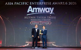 Tổng Giám đốc Amway Việt Nam được vinh danh tại giải thưởng Doanh nhân xuất sắc châu Á 2026