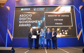 Bộ Tư pháp được vinh danh tại Giải thưởng Chính phủ số ASOCIO 2026