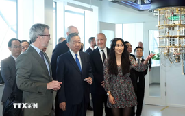 Tổng Bí thư, Chủ tịch nước Tô Lâm thăm Viện Nghiên cứu Niels Bohr của Đại học Copenhagen