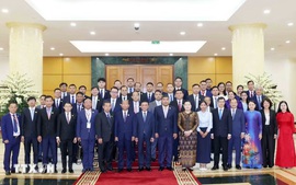 Thường trực Ban Bí thư Trần Cẩm Tú tiếp Đoàn lãnh đạo trẻ Đảng Nhân dân Campuchia