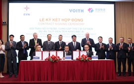 EVN ký hợp đồng hơn 4.400 tỷ đồng cung cấp thiết bị cho dự án thủy điện tích năng Bác Ái