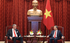 Tổng Bí thư, Chủ tịch nước Tô Lâm tiếp Tổng Bí thư Đảng Phong trào Cánh tả Thống nhất Dominicana