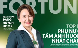 Bà Đặng Huỳnh Ức My lần thứ hai liên tiếp vào Top 100 Phụ nữ có tầm ảnh hưởng nhất châu Á