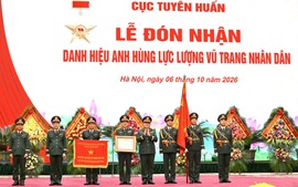 Cục Tuyên huấn đón nhận danh hiệu Anh hùng Lực lượng vũ trang nhân dân