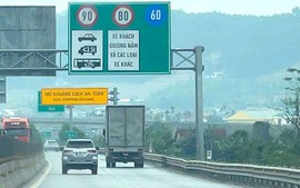Giảm tốc độ tối đa trên nhiều tuyến cao tốc