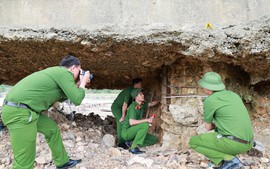 Trước 29 Tết, hoàn thành cầu phao qua sông Lô phục vụ đi lại của Nhân dân