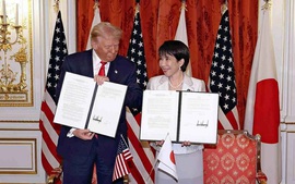 THUẾ QUAN HOA KỲ: Bắt đầu xúc tiến triển khai thỏa thuận thương mại 550 tỷ USD Mỹ-Nhật