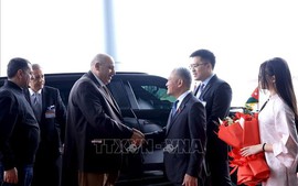 Chủ tịch Hạ viện Jordan đến Hà Nội, bắt đầu thăm chính thức Việt Nam