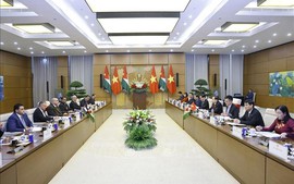 Chủ tịch Quốc hội hội đàm với Chủ tịch Hạ viện Vương quốc Hashemite Jordan