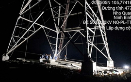 Thi công các dự án truyền tải điện ngay sau kỳ nghỉ Tết