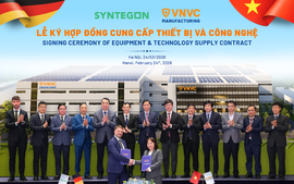 Lần đầu có dây chuyền sản xuất vaccine sử dụng robot hiện đại nhất tại Việt Nam