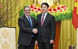 Chủ tịch nước Lương Cường tiếp Đặc phái viên Đảng, Nhà nước Cuba