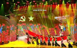 Chương trình nghệ thuật 'Đường lên phía trước' chào mừng Ngày thành lập Đảng Cộng sản Việt Nam