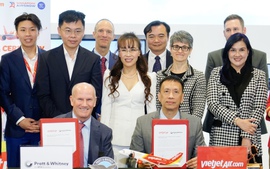 Vietjet đặt hàng động cơ Pratt & Whitney cho 44 máy bay Airbus A320neo