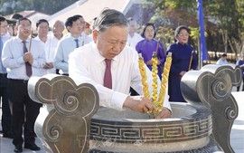 Tổng Bí thư Tô Lâm dâng hương tại Tây Ninh và TPHCM