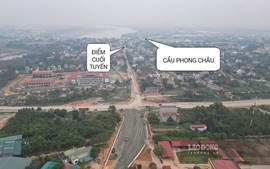 Bổ sung vốn cho Phú Thọ mở rộng đường nối cầu Phong Châu với đường liên vùng