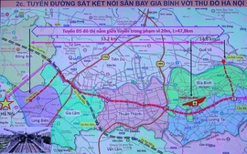 Làm đường nối sân bay Gia Bình với Thủ đô Hà Nội (đoạn qua Bắc Ninh) theo hình thức xây dựng khẩn cấp