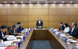 Chủ tịch Quốc hội Trần Thanh Mẫn chủ trì cuộc họp rà soát các công việc chuẩn bị cho Ngày bầu cử