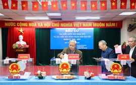 Tỉ lệ cử tri cả nước đi bầu cử đạt trên 99%