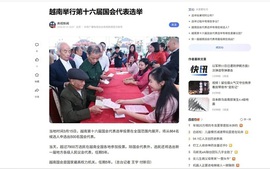 Nhiều hãng thông tấn quốc tế đưa tin về cuộc bầu cử tại Việt Nam