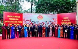 Các đồng chí lãnh đạo Đảng, Nhà nước hòa cùng 'Ngày hội non sông'