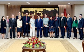 Thủ tướng Phạm Minh Chính tiếp Đoàn Quỹ Eisenhower của Hoa Kỳ