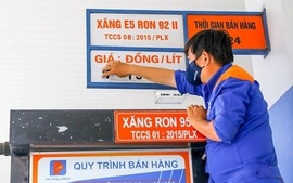 Giá xăng dầu chỉ được điều chỉnh ngay sau 1 ngày khi giá cơ sở tăng từ 15% trở lên