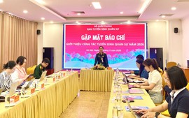 Tuyển sinh quân sự năm 2026: Tăng mạnh chỉ tiêu, thêm phương thức xét tuyển mới