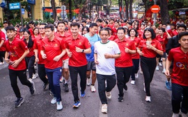 Hơn 1,3 triệu người hưởng ứng Ngày chạy Olympic vì sức khỏe toàn dân năm 2026