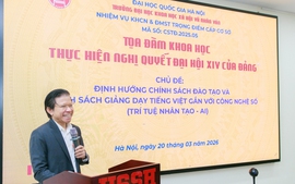 Định hướng đào tạo và giảng dạy tiếng Việt gắn với công nghệ số