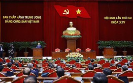 Thông cáo báo chí về ngày làm việc thứ ba và bế mạc Hội nghị Trung ương 2 khóa XIV