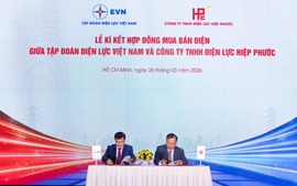EVN ký hợp đồng mua bán điện cho dự án Nhà máy điện LNG Hiệp Phước