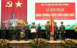 Bộ Tư lệnh Bộ đội Biên phòng tổng kết cao điểm phòng chống tội phạm, đón nhận Huân chương Chiến công