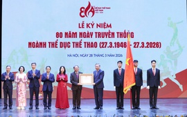 Tổng Bí thư dự Lễ kỷ niệm 80 năm Ngày truyền thống Ngành Thể dục Thể thao