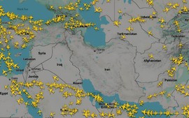 Bộ Xây dựng yêu cầu không tổ chức chuyến bay qua khu vực vùng trời Trung Đông