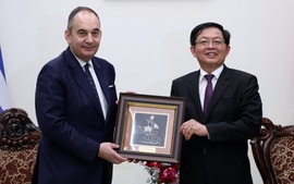 Phó Thủ tướng Chính phủ Hồ Quốc Dũng tiếp Phó Chủ tịch thứ nhất Quốc hội Hy Lạp