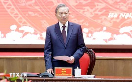 Tổng Bí thư Tô Lâm: Ban Thường vụ Thành ủy Hà Nội cần tiếp tục phát huy cao độ tinh thần làm việc quyết liệt