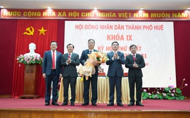 Ông Phạm Đức Tiến được bầu giữ chức Chủ tịch HĐND TP. Huế