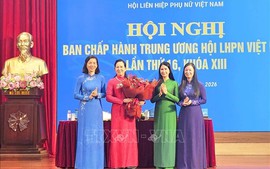 Đồng chí Lê Thị Thủy được bầu giữ chức Chủ tịch Hội Liên hiệp Phụ nữ Việt Nam