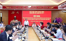 Công bố quyết định kiểm tra, giám sát của Bộ Chính trị, Ban Bí thư đối với Ban Thường vụ Đảng uỷ các cơ quan Đảng Trung ương